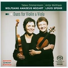 W.A. Mozart: Duos for Violin & Viola [Hybrid SACD]