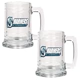 Seattle Mariners Set of 2 Beer Mugs