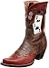 Ariat Women's Lady Luck Western Boot,Sassy Brown/Red,5.5 M US