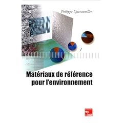 Mat�riaux de r�f�rence pour l'environnement