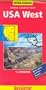 USA West World Map (GeoCenter World Country Maps)