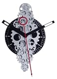 Maple's Clock GCL06-378 Moving Gear Wall Clock