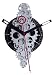 Maple's Clock GCL06-378 Moving Gear Wall Clock