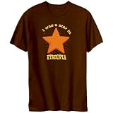 I Was A Star In Ethiopia Countries Mens T-Shirt (Brown, Sizes X-Small - XXX-Large)