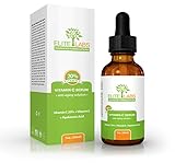 BEST ORGANIC Vitamin C Serum For Face in Hyaluronic Acid Base - GUARANTEED to Reduce the Signs of Aging by Softening Wrinkles and Lines, while Adding a Healthy Glow to the Skin - LIFETIME SATISFACTION MONEY BACK GUARANTEE!