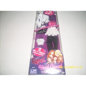 Bratz Head Gamez Fashion Pack Clothes by