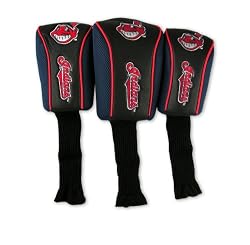 Cleveland Indians 3 Pack Mesh Longneck Headcover Set