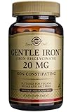 Solgar Gentle Iron - Iron Bisglycinate - 180 x 25mg Vegicaps