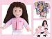 All Products : Kimmie Cares Doll and Book Set - Sarah