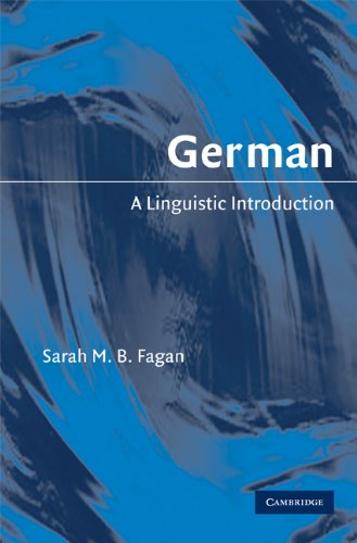 German: A Linguistic Introduction (Linguistic Introductions)