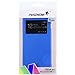 PASONOMI iPhone 6 Plus Case, [Smart Window View] Apple iPhone 6 Plus Folio Wallet Case - Slim Flip Leather Case for Apple iPhone 6+ iPhone Plus 5.5 Inch Smartphone (Blue)