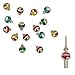 Kurt Adler Miniature Ornaments and Treetop, Set of 16
