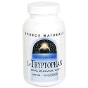 Source Naturals L-Tryptophan, 500 mg, Capsules, 120 capsules