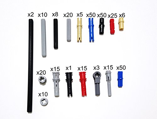 LEGO TECHNIC pin/axle/bar/bushing/connector set 305 pieces
