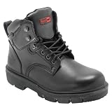 Blackrock Black Leather Trekking Safety Boot With Steel Toe Caps And Midsole
