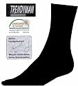 10 Paar hochwertige Herrensocken schwarz von Dr. Bieler, Serie Trendyman. Top Qualit&auml;t mit hohem Baumwollanteil und handgekettelter Spitze. Textiles Vertrauen nach &Ouml;ko-Tex Standard. Frei von AZO-Farbstoffen