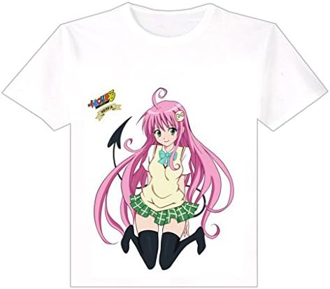 To Love-Ru Anime T-Shirt Lala White XXX-Large
