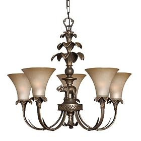Hinkley Lighting Serengeti Five Light Chandlier by SmartBargains