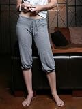 Alternative Apparel Eco Heather Crop Pants. AA1985