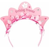 1st Birthday Princess Tiara Headband
