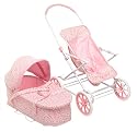 Rosebud 3-In-1 Doll Pram/Carrier/Stroller - Pink