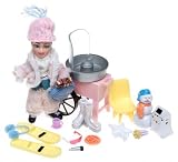 Lil Bratz Collectible Sno Fun Doll Snow With Cotton Candy Machine