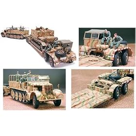 German Famo Tank Transporter Military Model Kit