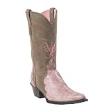 ARIAT Heritage Western Cowboy Boots 7 True to size Pink Stingray Print Bomber Brown Womens by Ariat