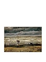 Especial Arte Lienzo Zeegezicht bij Scheveningen Multicolor