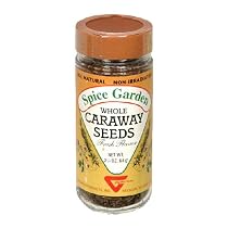 Spice Garden Caraway Seed, Whole, 2.25-Ounce Jar (Pack of 7)