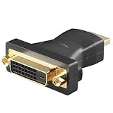 DVI / HDMI Adapter mit vergoldeten Anschl��en Female / Male (z.B. auch f�r PS3 )von "Wentronic"