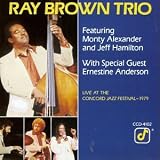 Review Ray Brown Trio  / Live at the Concord Jazz Festival