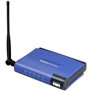 Cisco-Linksys WPS54GU2 Wireless-G Print Server with Parallel and USB 2.0