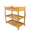 Sleigh Changing Table with Honey Finish