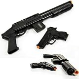 Smith and Wesson CS45 Chief Spring Pistol / M3000 Spring Shotgun Airsoft Gun Package