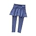 Weixinbuy Kid Baby Girl Wool Polka Dot Culotte Legging Trousers Pantskirt