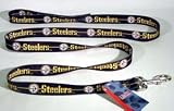 Pittsburgh Steelers NFL Pet Leash/Lead 6 Feet ( 3/4 Web) Medium