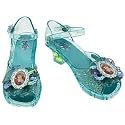 Disney Princess Ariel Little Mermaid Costume Dress up Pretend Play Shoes Slippers, Girl Size 1.5/2.5