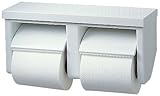 LIXIL(リクシル) INAX 棚付2連紙巻器(ワンタッチ式) CF-A63/BW1