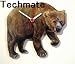 Brown Bear Wall Clock - WW14