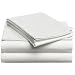 Pinzon Hemstitch 400-Thread-Count Egyptian Cotton Sateen King Sheet Set, Eggshell