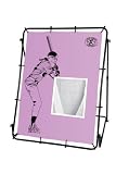 Little League Baseball Girls Pitching Target and Return Throw