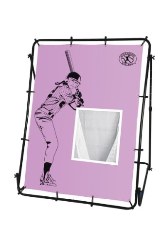 Little League Baseball Girls Pitching Target and Return Throw