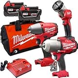Milwaukee 2796-23 M18 FUEL Cordless Lithium-Ion 3-Tool Combo Kit [並行輸入品]