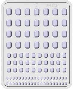 Hard Candy Mould - Jewels - Rectangular