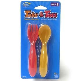 Take & Toss �Toddler Flatware