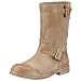 Buffalo London 13980 WASHED LEATHER ROCA 01 106346, Damen, Stiefel, Beige  (ROCA 01), EU 42