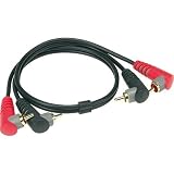Produkt-Bild: Klotz 2 Cinch / 2 Cinch winkel 1 m RC-1 AT-CCA0100