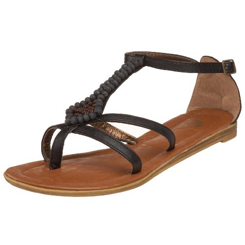 Nomad Footwear Women's Hippie Sandal,Black,8 M US