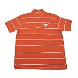 Antigua University of Texas Classic Pique Stripe Polo shirt